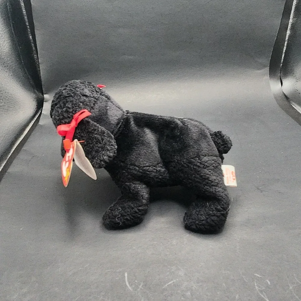 Vintage Retired GiGi TY Beanie Baby Poodle Dog